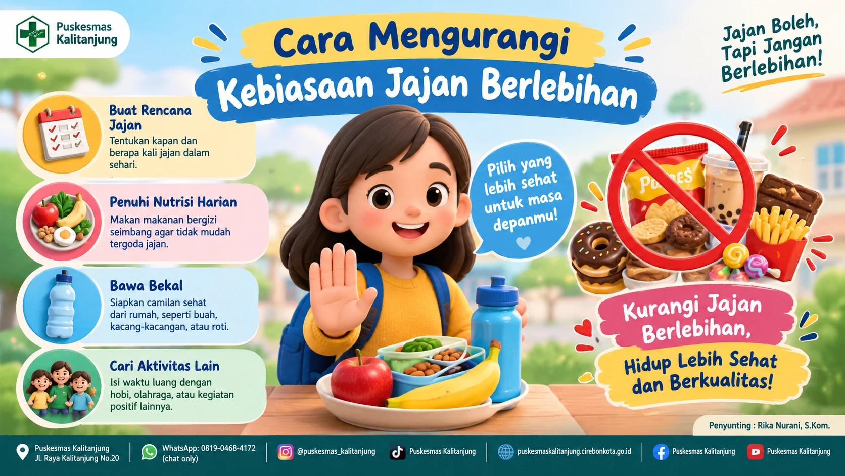 Cara Mengurangi Kebiasaan Jajan Berlebihan