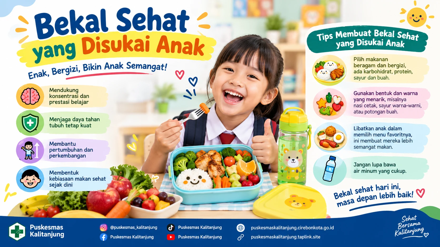 Bekal Sehat yang Disukai Anak: Enak, Bergizi, Bikin Semangat