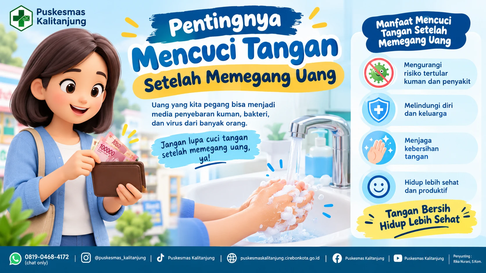 Pentingnya Mencuci Tangan Setelah Memegang Uang: Langkah Sederhana untuk Mencegah Penyakit