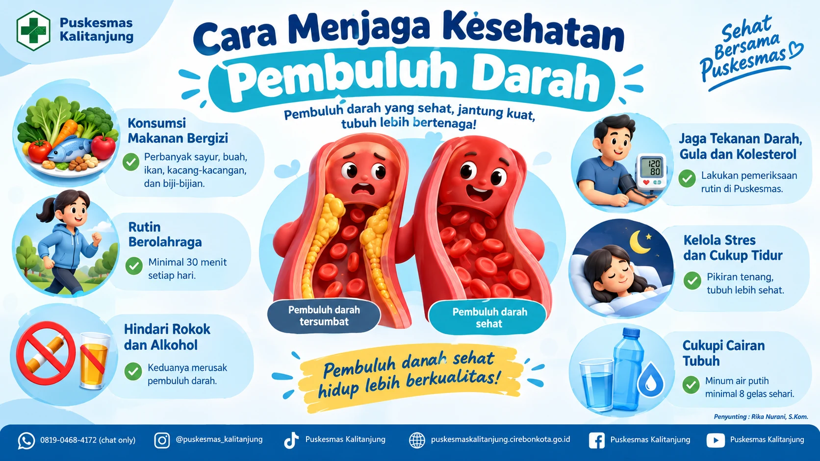 Cara Menjaga Kesehatan Pembuluh Darah, Langkah Sederhana untuk Hidup Lebih Sehat