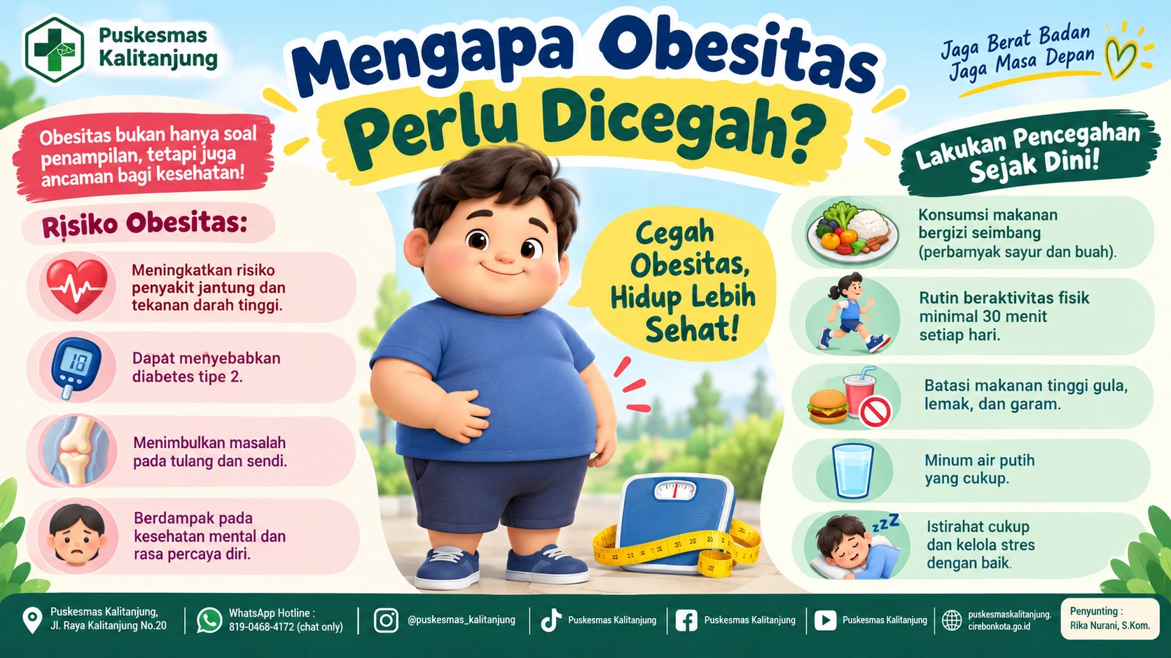 Mengapa Obesitas Perlu Dicegah