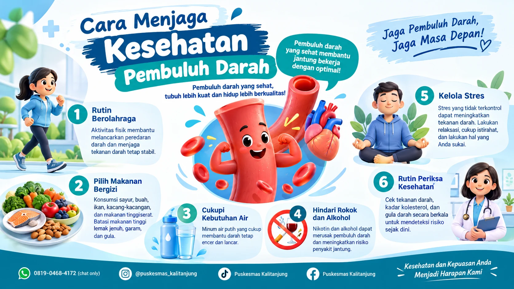 Cara Menjaga Kesehatan Pembuluh Darah, Langkah Sederhana untuk Hidup Lebih Sehat