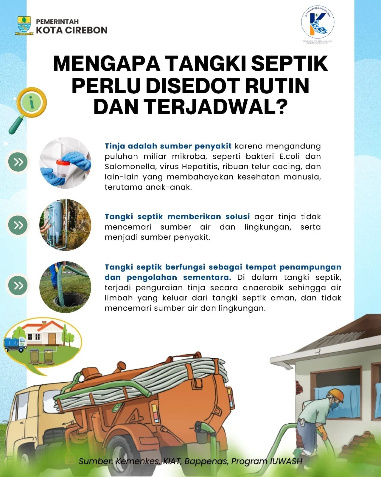 Tangki Septik Perlu Disedot Rutin